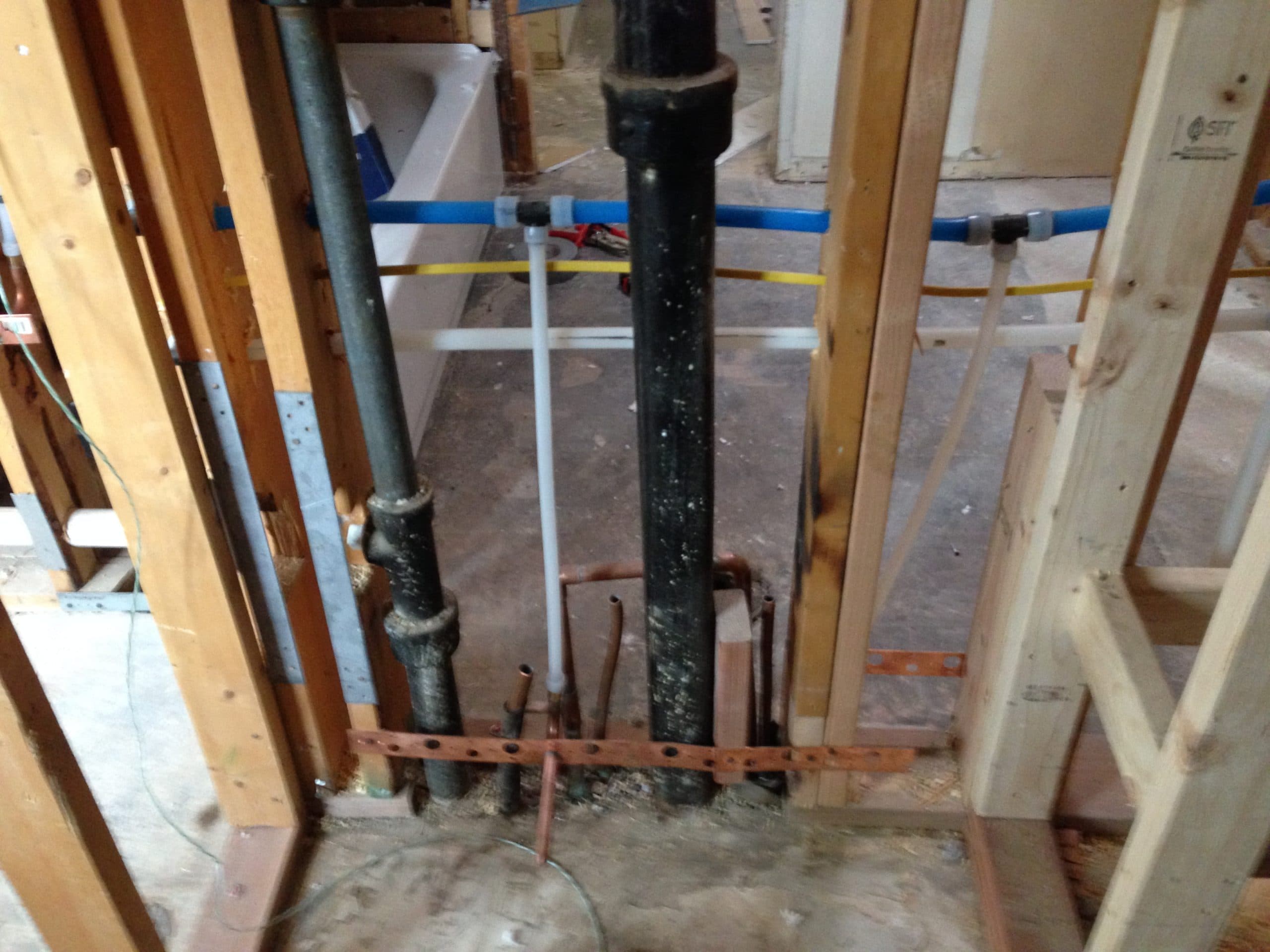 Install, Drain, Repair, Replace, Fix, Leak, Clog, Toilet, Sink, Faucet, Shower, Bathtub, Pipe, Water Heater, Garbage Disposal.